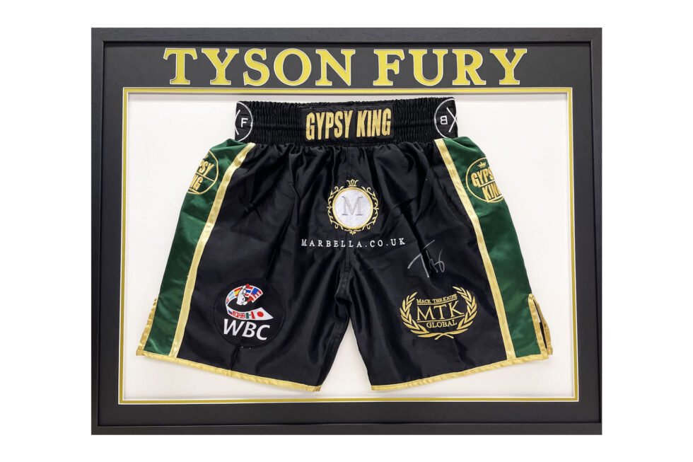 Searching For a Company Near You to Frame Your Boxing Shorts?