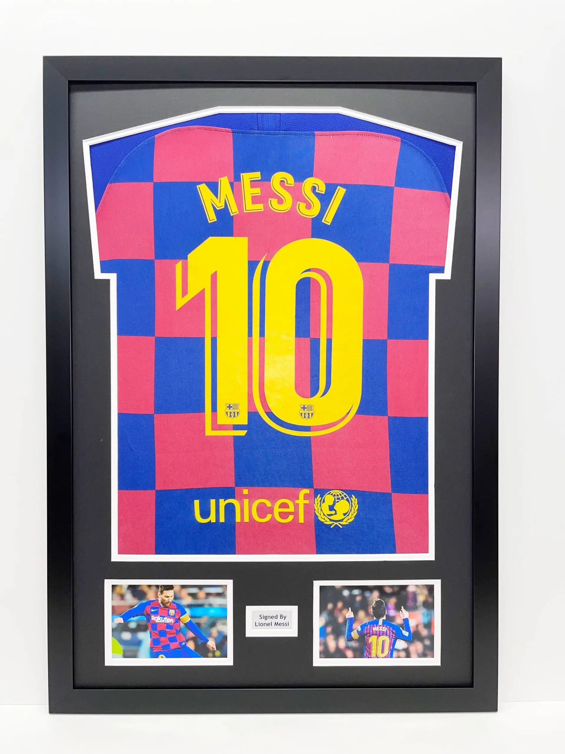 Football shirt clearance in frame